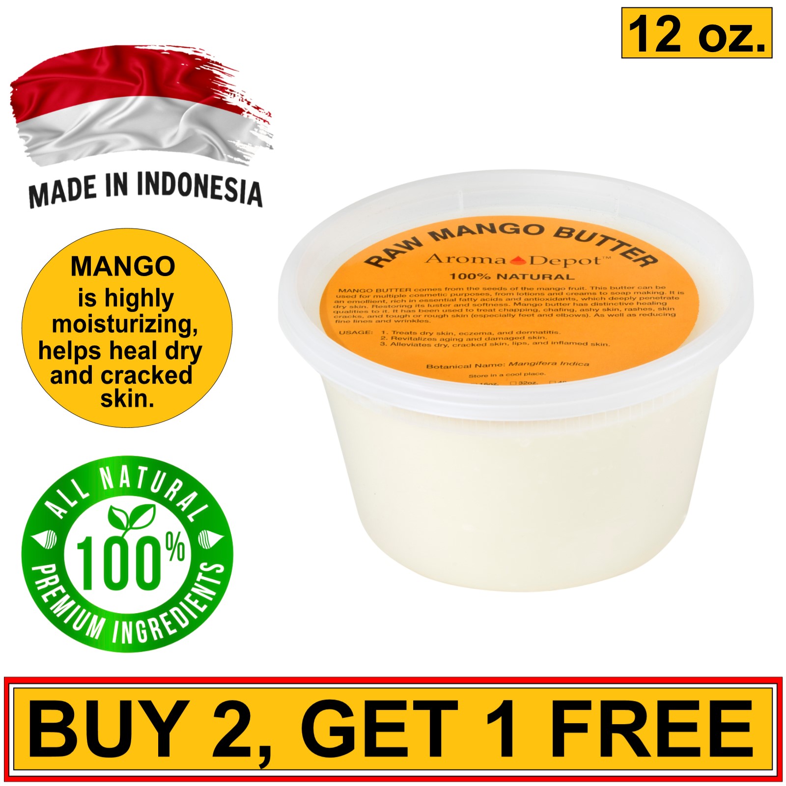 12 oz. Mango Butter